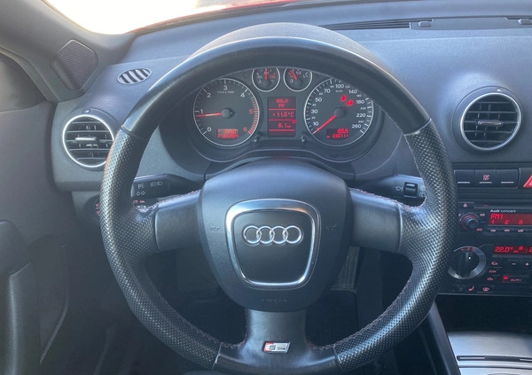 Audi A3 cena 25900 przebieg: 236500, rok produkcji 2007 z Radom małe 301
